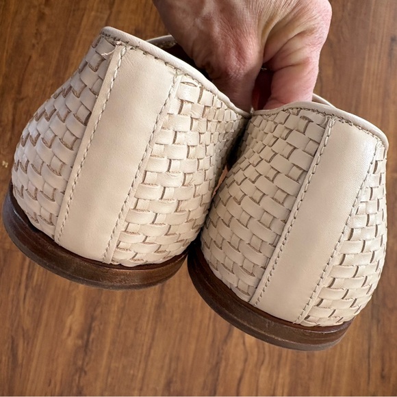 Nisolo Mara Bone Woven Leather Loafers Size 11.5 EUC - Picture 12 of 16